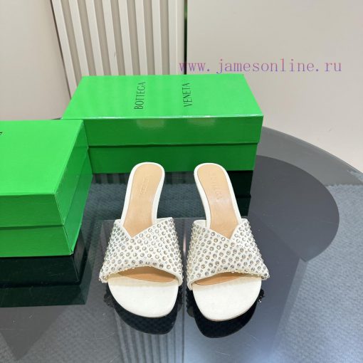 Bottega Venet* The latest and most classic woven high-heeled sandals, ins&Xiaohongshu, are wep8ldqqg - Image 3