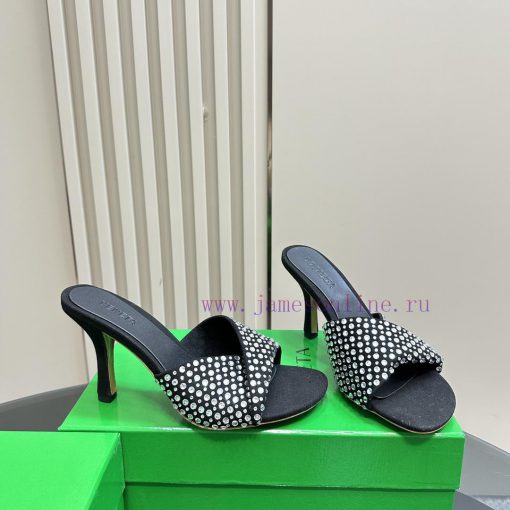 Bottega Venet* The latest and most classic woven high-heeled sandals, ins&Xiaohongshu, are 1ztdwru8 - Image 4