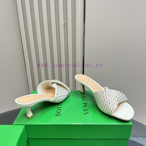 Bottega Venet* The latest and most classic woven high-heeled sandals, ins&Xiaohongshu, are wep8ldqqg - Image 5