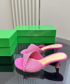 Bottega Venet* The latest and most classic woven high-heeled sandals, ins&Xiaohongshu, are wxfb382lc