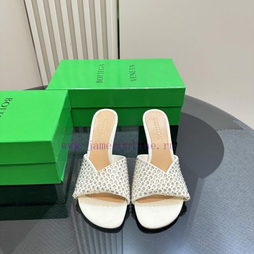 Bottega Venet* The latest and most classic woven high-heeled sandals, ins&Xiaohongshu, are wuo58kq4s - Image 3