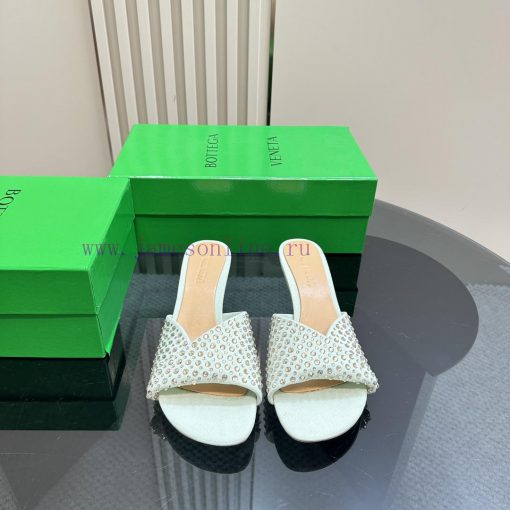 Bottega Venet* The latest and most classic woven high-heeled sandals, ins&Xiaohongshu, are wmpmt3nlt - Image 3