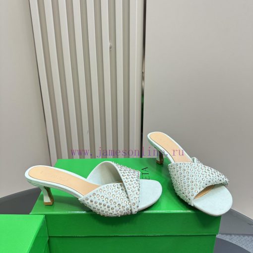 Bottega Venet* The latest and most classic woven high-heeled sandals, ins&Xiaohongshu, are wmpmt3nlt - Image 4