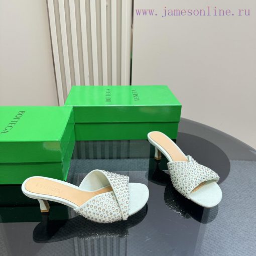 Bottega Venet* The latest and most classic woven high-heeled sandals, ins&Xiaohongshu, are wmpmt3nlt - Image 6
