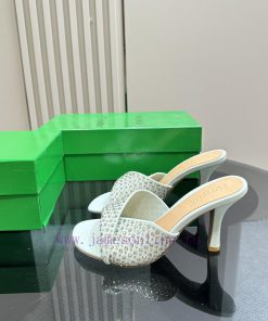 Bottega Venet* The latest and most classic woven high-heeled sandals, ins&Xiaohongshu, are w4stb25y0