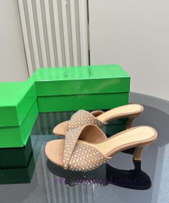 Bottega Venet* The latest and most classic woven high-heeled sandals, ins&Xiaohongshu, are wscn90icu