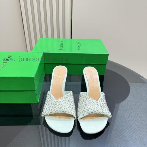 Bottega Venet* The latest and most classic woven high-heeled sandals, ins&Xiaohongshu, are w4stb25y0 - Image 3