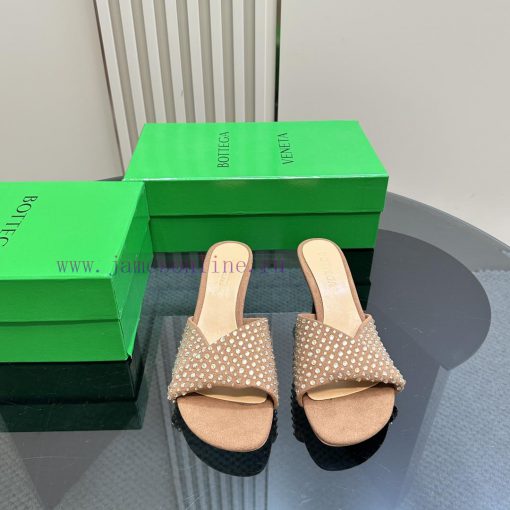 Bottega Venet* The latest and most classic woven high-heeled sandals, ins&Xiaohongshu, are wscn90icu - Image 3