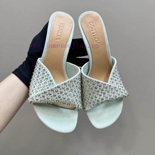 Bottega Venet* The latest and most classic woven high-heeled sandals, ins&Xiaohongshu, are w4stb25y0 - Image 7