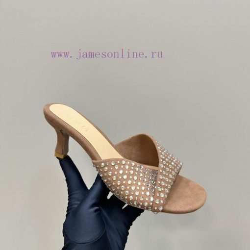 Bottega Venet* The latest and most classic woven high-heeled sandals, ins&Xiaohongshu, are wscn90icu - Image 8