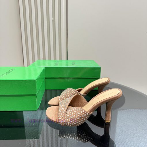 Bottega Venet* The latest and most classic woven high-heeled sandals, ins&Xiaohongshu, are wokdwecj6