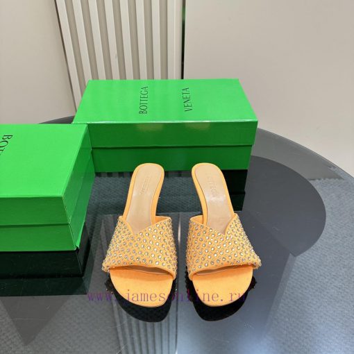 Bottega Venet* The latest and most classic woven high-heeled sandals, ins&Xiaohongshu, are w315ycmuu - Image 3