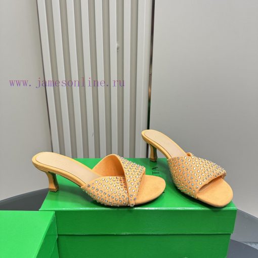 Bottega Venet* The latest and most classic woven high-heeled sandals, ins&Xiaohongshu, are w315ycmuu - Image 4
