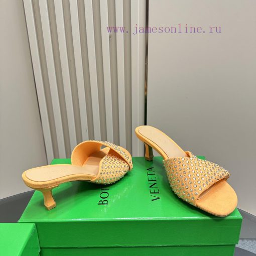 Bottega Venet* The latest and most classic woven high-heeled sandals, ins&Xiaohongshu, are w315ycmuu - Image 5