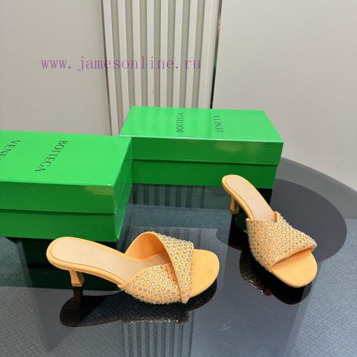 Bottega Venet* The latest and most classic woven high-heeled sandals, ins&Xiaohongshu, are w315ycmuu - Image 6