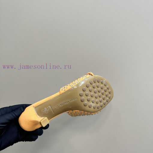 Bottega Venet* The latest and most classic woven high-heeled sandals, ins&Xiaohongshu, are w315ycmuu - Image 10