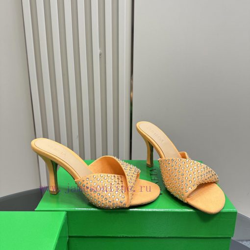 Bottega Venet* The latest and most classic woven high-heeled sandals, ins&Xiaohongshu, are w9ewmcr8s - Image 4