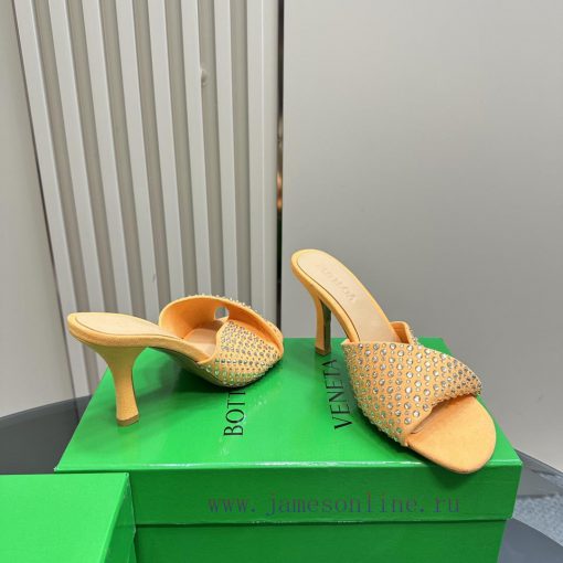Bottega Venet* The latest and most classic woven high-heeled sandals, ins&Xiaohongshu, are w9ewmcr8s - Image 5