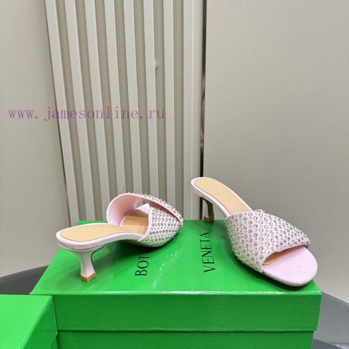 Bottega Venet* The latest and most classic woven high-heeled sandals, ins&Xiaohongshu, are wj5cci7t2 - Image 5