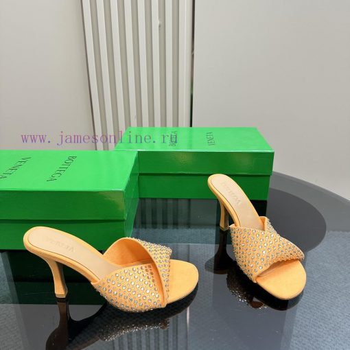 Bottega Venet* The latest and most classic woven high-heeled sandals, ins&Xiaohongshu, are w9ewmcr8s - Image 6