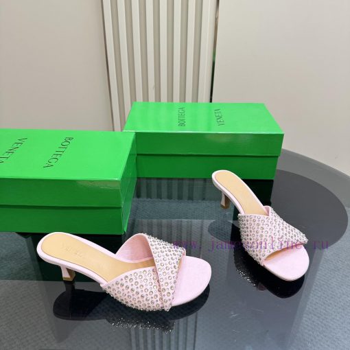 Bottega Venet* The latest and most classic woven high-heeled sandals, ins&Xiaohongshu, are wj5cci7t2 - Image 6