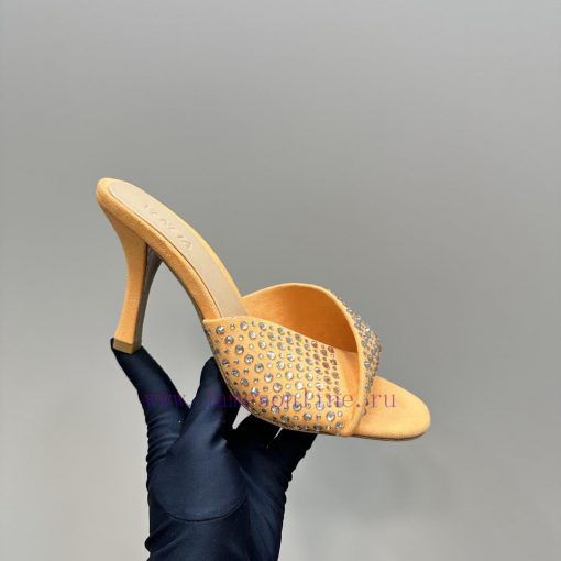 Bottega Venet* The latest and most classic woven high-heeled sandals, ins&Xiaohongshu, are w9ewmcr8s - Image 8