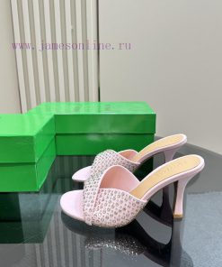Bottega Venet* The latest and most classic woven high-heeled sandals, ins&Xiaohongshu, are wzg48ryjl
