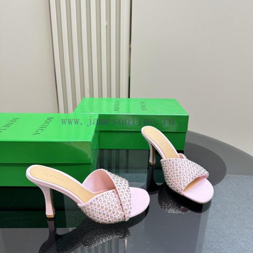 Bottega Venet* The latest and most classic woven high-heeled sandals, ins&Xiaohongshu, are wzg48ryjl - Image 6