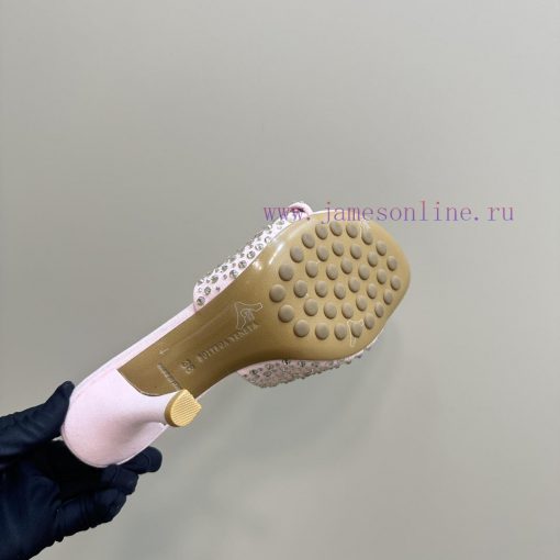 Bottega Venet* The latest and most classic woven high-heeled sandals, ins&Xiaohongshu, are wzg48ryjl - Image 9