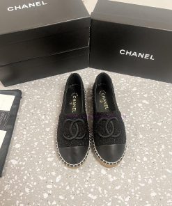 CHANEL Chanel 25ss New Early Spring Double C Color blocked Cotton Twill Soft Woven Fisherman94oczy7k