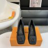 L ️ Donkey Home SS23 New Arrival~Heel Height 5.5cm 9.5cmL's Shake open heel high heels are mrzdf2akn