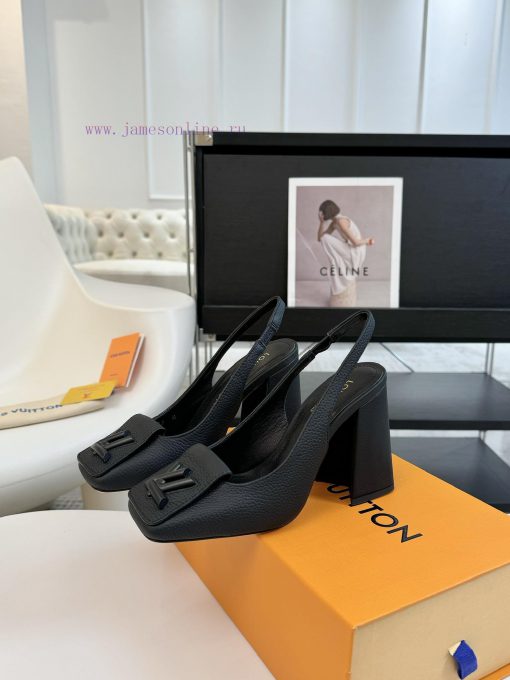 L ️ Donkey Home SS23 New Arrival~Heel Height 5.5cm 9.5cmL's Shake open heel high heels are mi4gf5y43 - Image 3