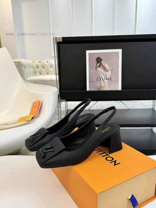 L ️ Donkey Home SS23 New Arrival~Heel Height 5.5cm 9.5cmL's Shake open heel high heels are mowfx8btp - Image 4