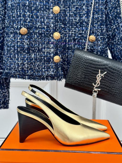 Herm è s/Herm è s Classic High Heel Pointed SandalsExtremely retro design with a strong exotruvqcf15