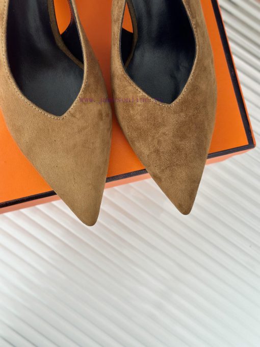 Herm è s/Herm è s Classic High Heel Pointed SandalsExtremely retro design with a strong exot7dlu75ns - Image 8