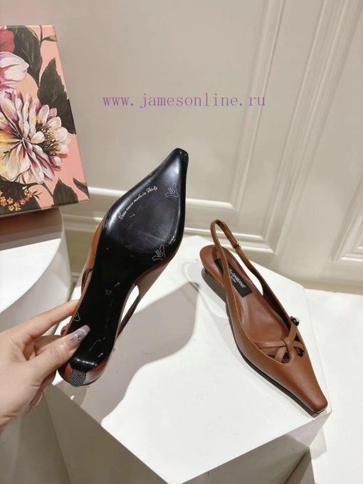 DG small square head new model, size 35-42 genuine leather outsole, top layer calf leather, hxtupn4u - Image 4