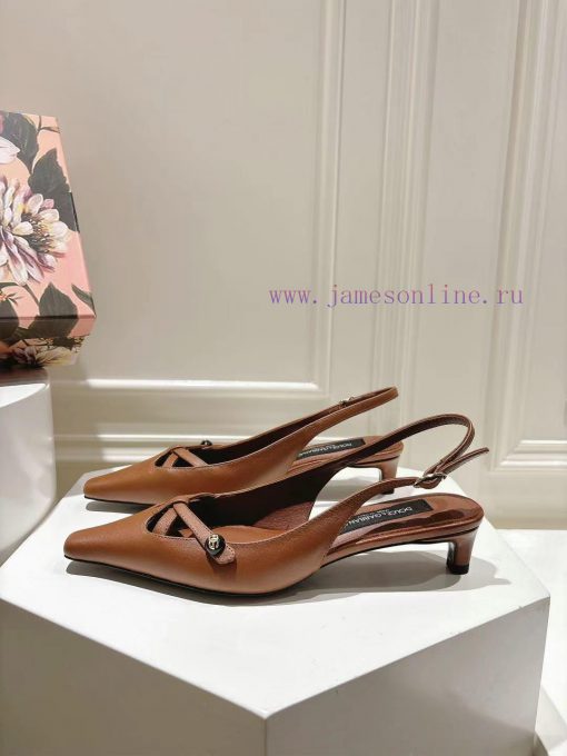 DG small square head new model, size 35-42 genuine leather outsole, top layer calf leather, hxtupn4u - Image 5