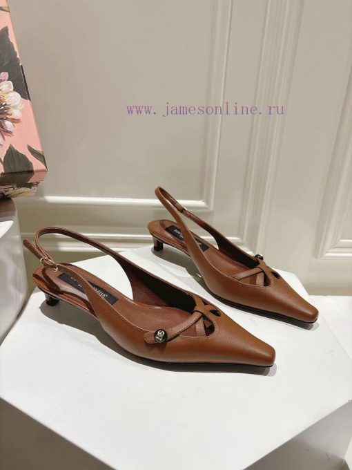 DG small square head new model, size 35-42 genuine leather outsole, top layer calf leather, hxtupn4u - Image 6