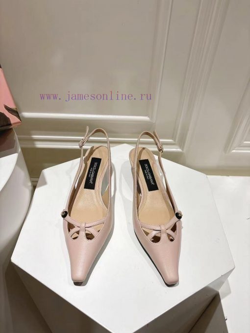 DG small square head new model, size 35-42 genuine leather outsole, top layer calf leather, ptjbw07r - Image 2