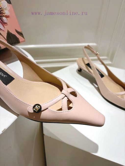 DG small square head new model, size 35-42 genuine leather outsole, top layer calf leather, ptjbw07r - Image 7