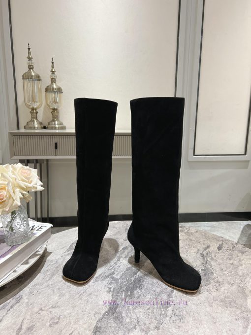 Top tier,MM6 24 early autumn new high boots, I really love themCan suede boots really not lom3msfd9u - Image 4