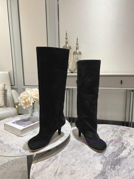 Top tier,MM6 24 early autumn new high boots, I really love themCan suede boots really not lom3msfd9u - Image 7