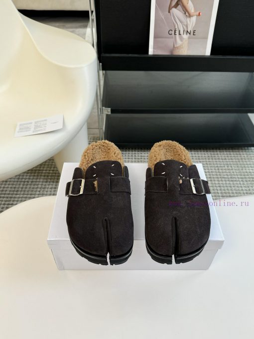 𝐌𝐚𝐢𝐬𝐨𝐧𝐌𝐚𝐫𝐠𝐢𝐞𝐥𝐚 Magira 𝐌𝟔 Split toe One Foot Pedal Boken Split Toe Tabi Baotou Slippers Magirdqzm8e6s - Image 2