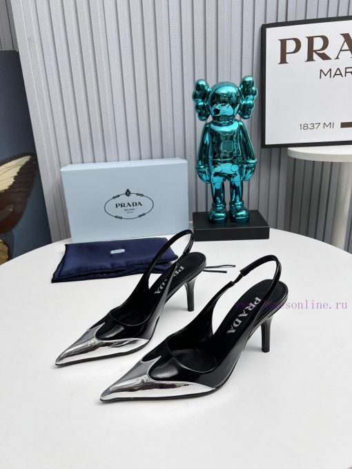 2024 SSS launches Prada's latest collection of long and short boots, sandals, single shoes, pfoym3mj - Image 3