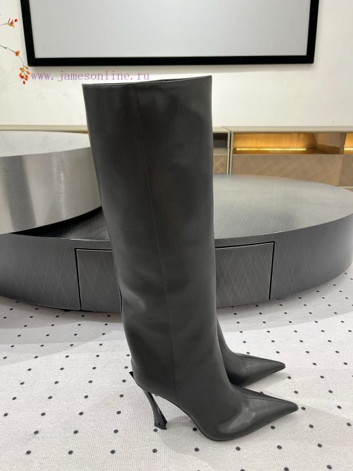 𝑴𝑼𝑮𝑳𝑬𝑹𝟐𝟒𝑭𝑾 Personalized and advanced designFabric cowhideInner sheepskinLeather soleElegant xdrp0nfq - Image 3