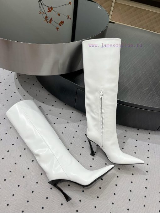 𝑴𝑼𝑮𝑳𝑬𝑹𝟐𝟒𝑭𝑾 Personalized and advanced designFabric cowhideInner sheepskinLeather soleElegant 6gn8q0pi - Image 5