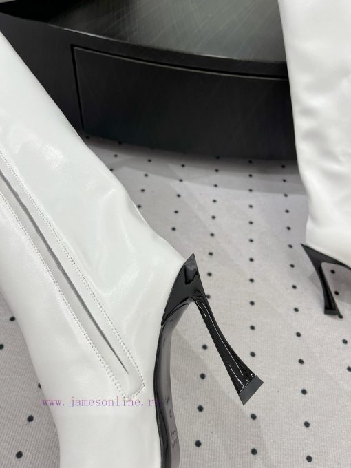 𝑴𝑼𝑮𝑳𝑬𝑹𝟐𝟒𝑭𝑾 Personalized and advanced designFabric cowhideInner sheepskinLeather soleElegant 6gn8q0pi - Image 6