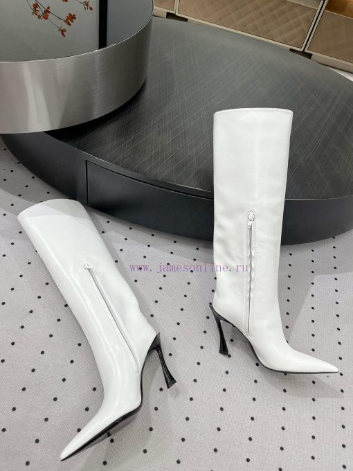 𝑴𝑼𝑮𝑳𝑬𝑹𝟐𝟒𝑭𝑾 Personalized and advanced designFabric cowhideInner sheepskinLeather soleElegant 6gn8q0pi - Image 9