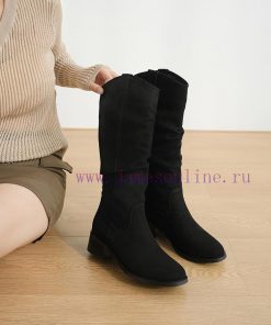 City Stroll Saves Little Thick Legs HUOGEN/Huo He Dui Dui Boots are elves dancing gracefullydhuew1ms