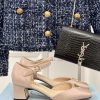 PRADA/PRADA Classic Triangle LogoRough heeled Mary Jane shoe seriesMinimalist and ultimate tskdctbln